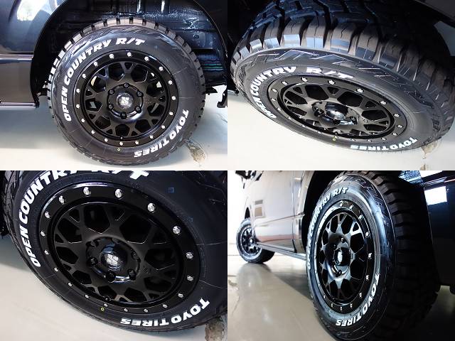 新車ハイエースＶダークプライムⅡ２８００ディーゼル４ＷＤ８インチＳＤナビ装備オリジナルベットＫＩＴ装着済み！！店頭在庫車、即納車ご対応可能になります！！