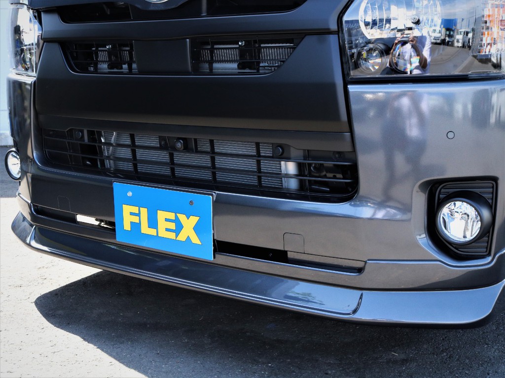 ＦＬＥＸオリジナルデルフィーノラインフロントスポイラー！