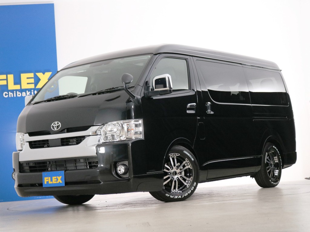新車未登録　ハイエースワゴンＧＬ　１０人乗り３ナンバー登録　ガソリン２ＷＤ　ＦＬＥＸオリジナル内装アレンジ【アレンジＡ－Ｓ】！