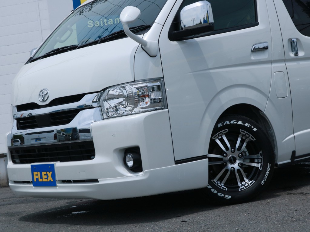 内巻きタイプのクリーンルックⅢフロントエアロ♪