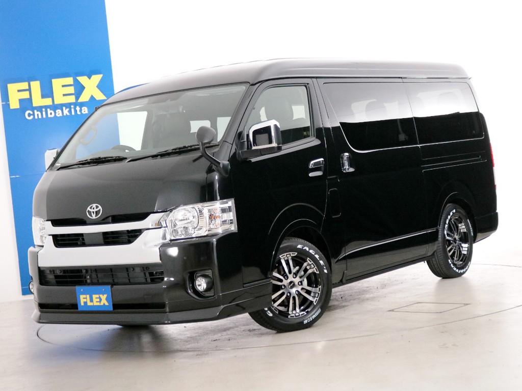 新車未登録　ハイエースワゴンＧＬ　１０人乗り３ナンバー登録　ガソリン４ＷＤ　寒冷地仕様　内装アレンジ【アレンジＡ－Ｓ】！