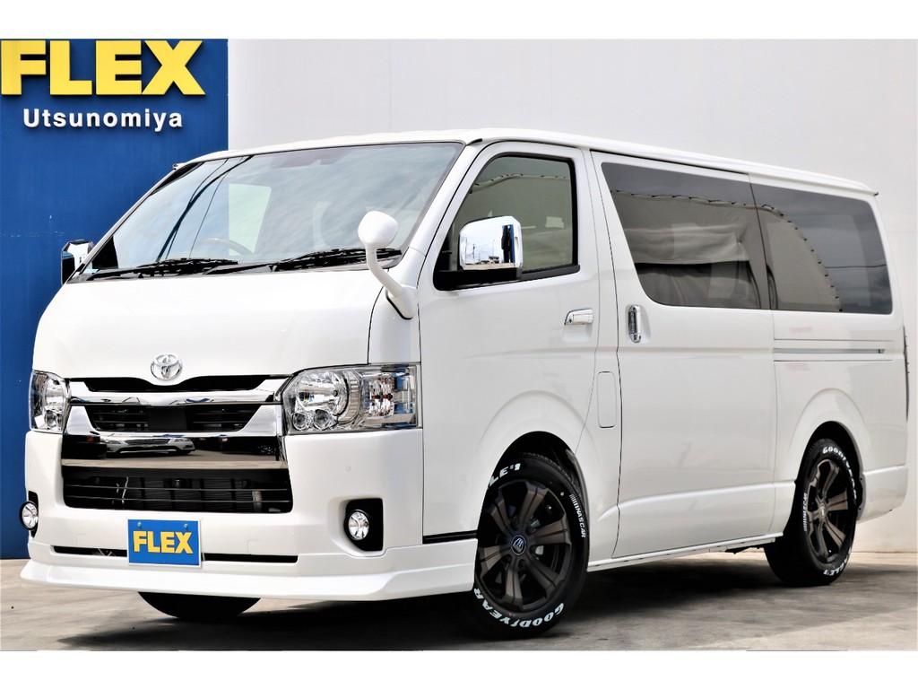 【新車】ハイエースバン２．８ディーゼル２ＷＤダークプライムⅡ特別仕様車フローリングパッケージ