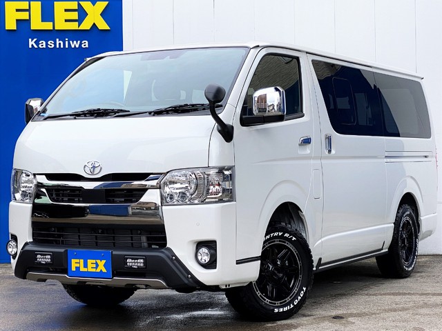 新車ハイエース スーパーＧＬ ダークプライムⅡ２８００ディーゼルターボ４ＷＤ ナビパッケージが入庫しました！！