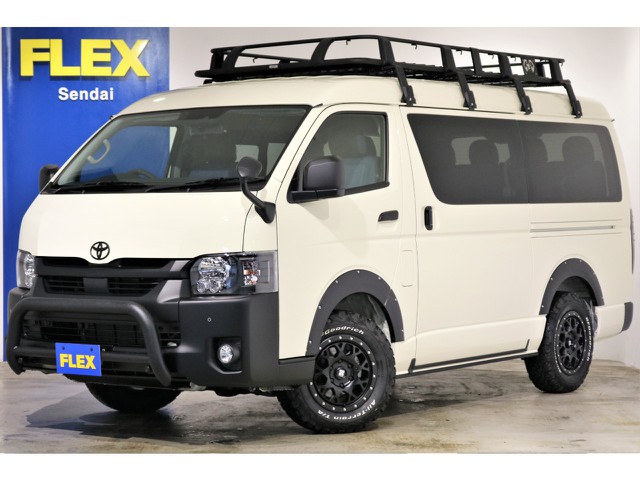 ★新型　ハイエースワゴンGL　特設ライトイエローカラー　４WD　VER1.5内装　ブラックシリーズ　お洒落なデニムで統一★