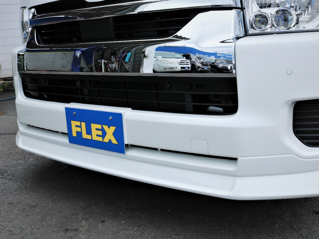 ＦＬＥＸオリジナルデルフィーノラインフロントスポイラー！