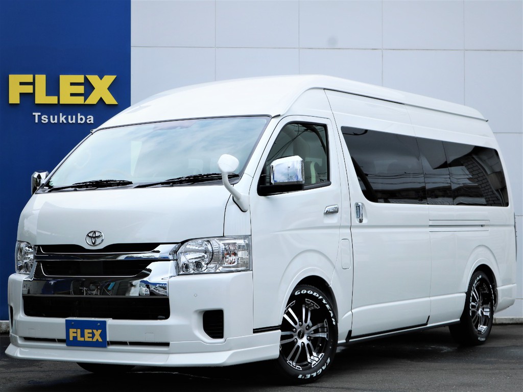 新車ハイエース「ファインテックツアラー」４ＷＤガソリン！即納車可能です！