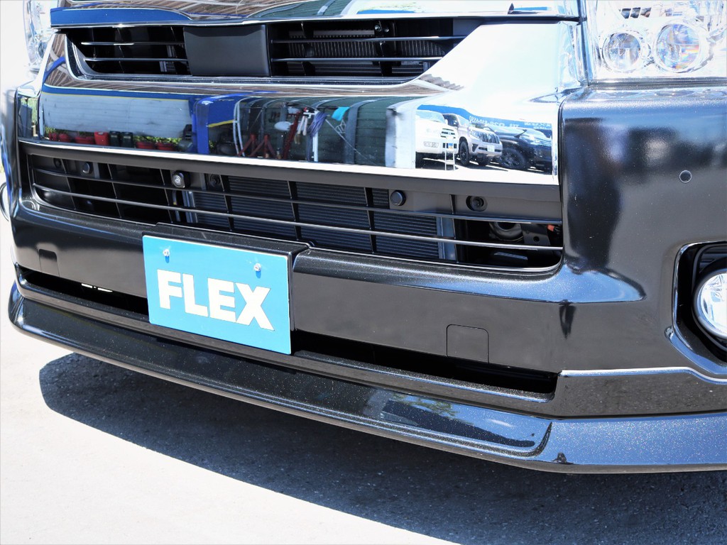 ＦＬＥＸオリジナルデルフィーノラインフロントスポイラー！