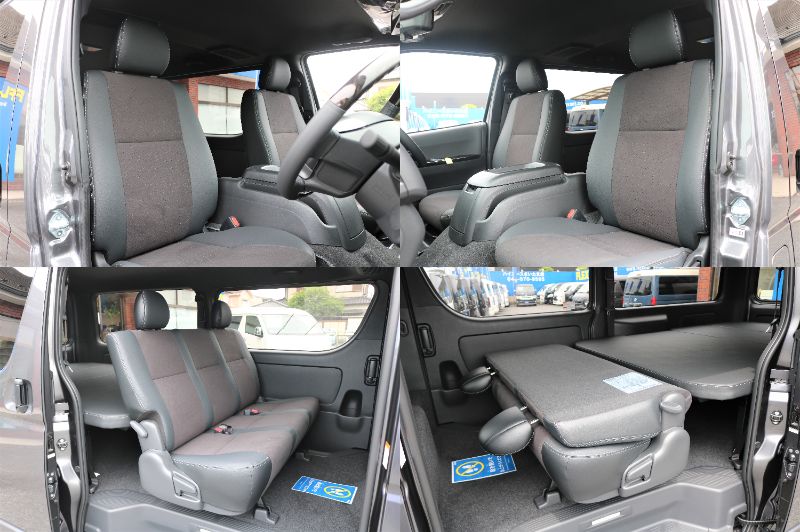 特別仕様車専用ハーフレザーシート！