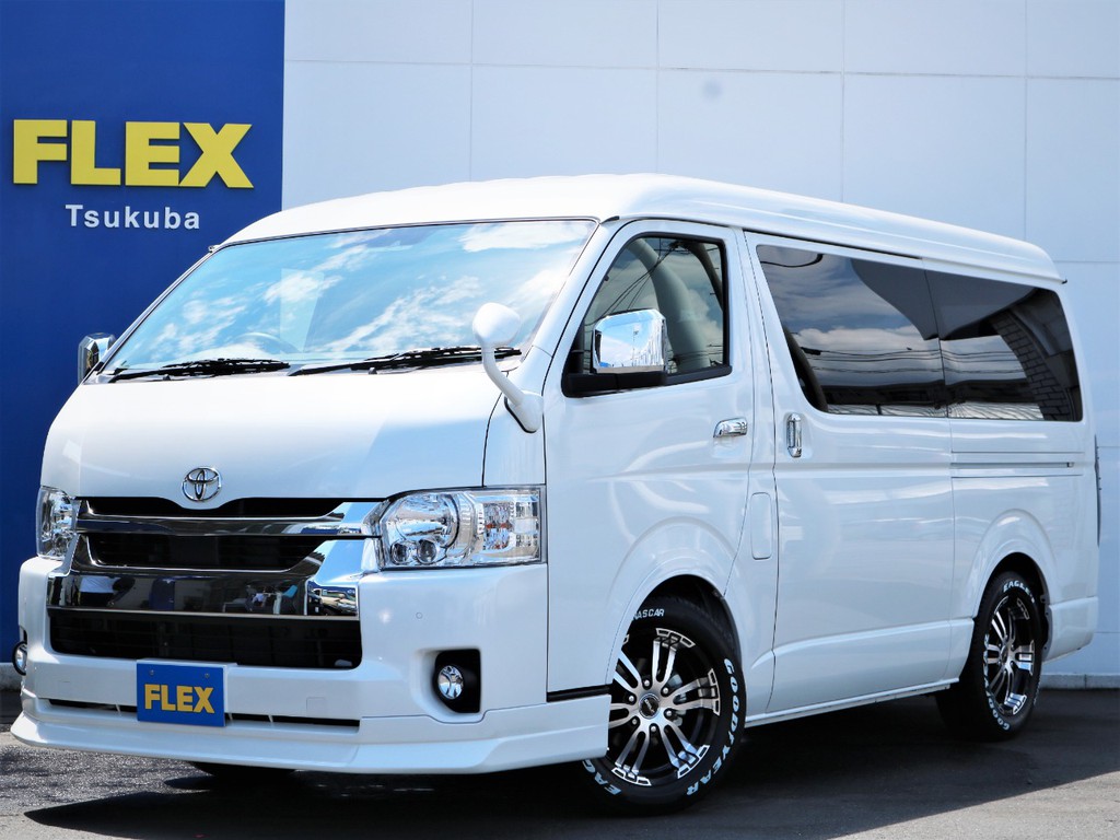 新車ハイエースＷ「ＧＬ」１０人乗り２ＷＤガソリン！内装アレンジＶＥＲ１が完成！