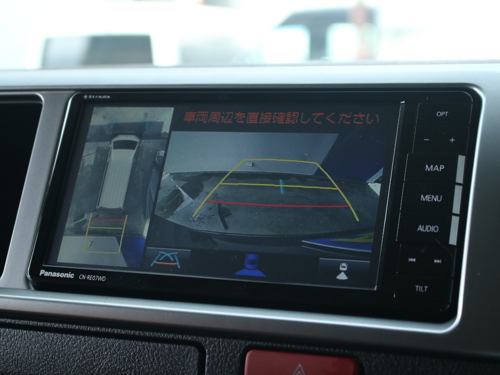パノラミックビューモニター連動施工済み！