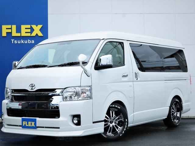 新車ハイエースW「ＧＬ」１０人乗り２ＷＤガソリン！内装アレンジVＥＲ２が完成！