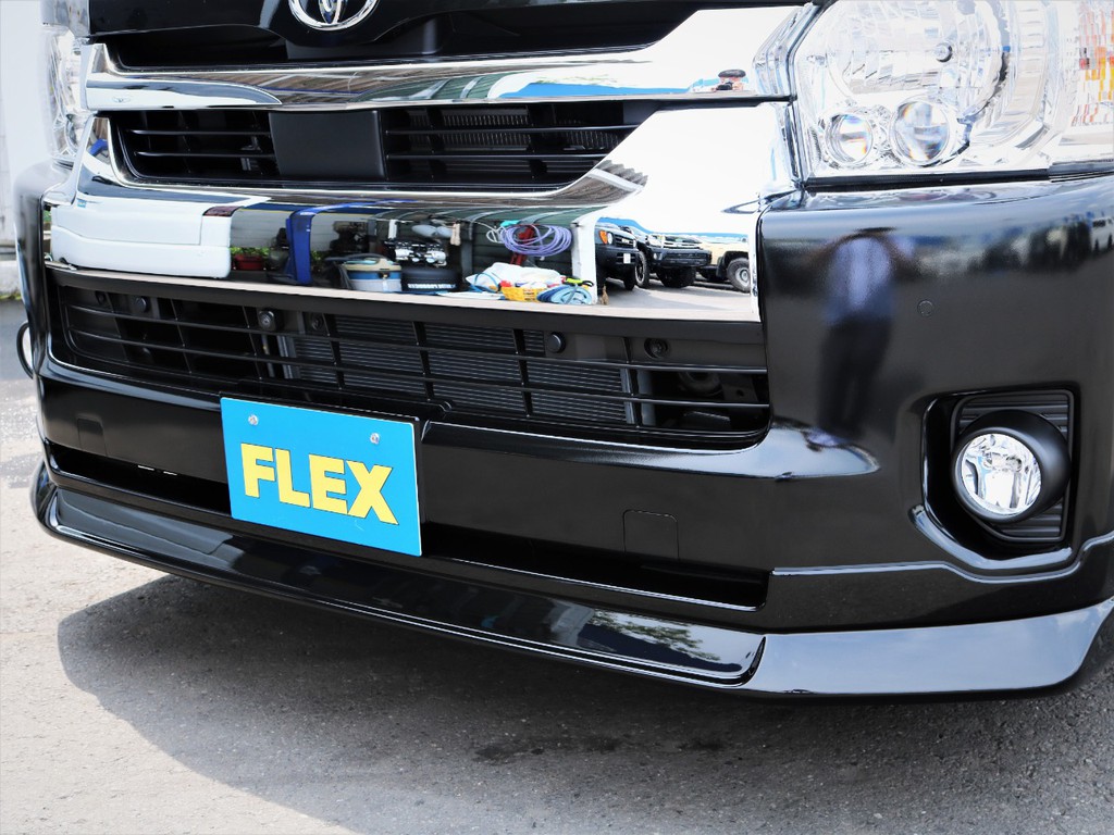 ＦＬＥＸオリジナルデルフィーノラインフロントスポイラー！
