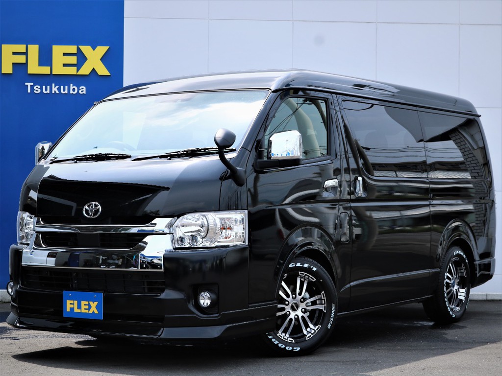 新車ハイエースＷ「ＧＬ」１０人乗り２ＷＤガソリン車！内装アレンジＶＥＲ１！