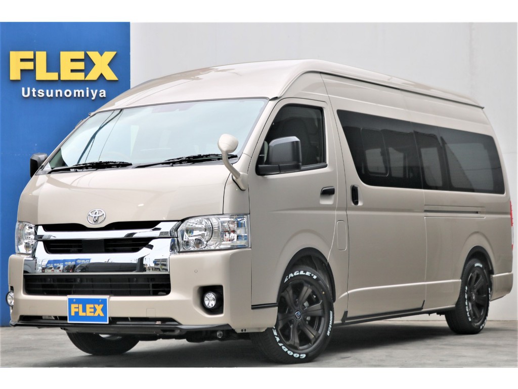 【新車】ハイエースバン2.8ＤＸワイド　スーパーロングＧＬパッケージ　ディーゼル4ＷＤフローリングパッケージ★★