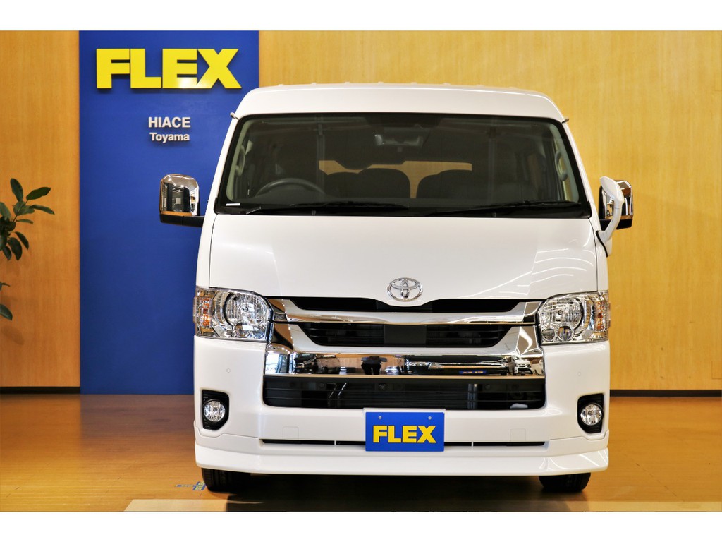 こちらの車両をお買い求めの際は是非、FLEXハイエース富山店へ！お待ちしております♪
