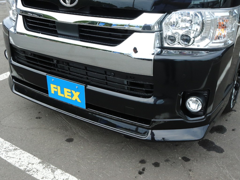 FLEXオリジナルフロントリップスポイラー！