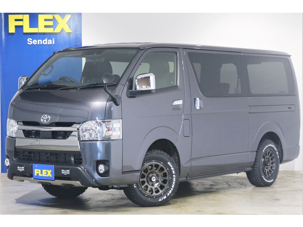 ★　新型　ハイエース　バン　４WD　2.8クリーンディーゼル　オフロードスタイル！★