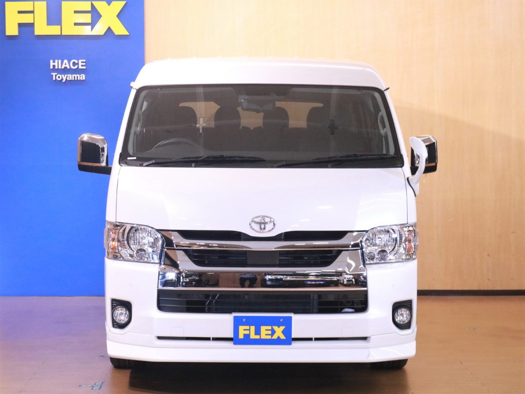 こちらの車両をお買い求めの方は是非、FLEXハイエース富山店へ！お待ちしております♪