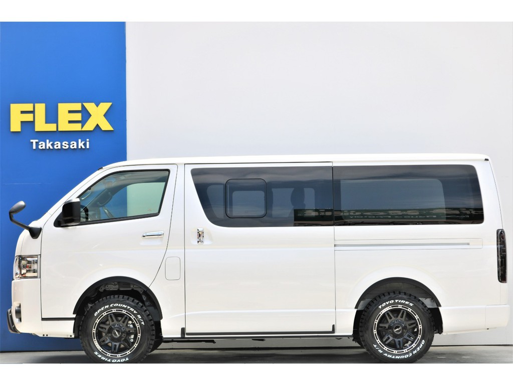 地域限定/送料無料! 10人乗りワゴンGL用フルマット  ブラックアッシュ 200系ハイエース ワゴンGL用フルフロアーマット／フローリング