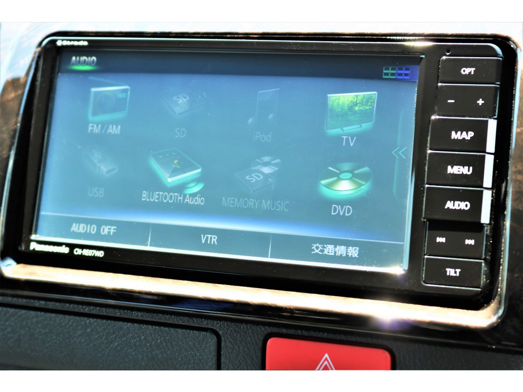 カロッツェリア７インチＳＤナビ搭載！！機能豊富なナビで使い勝手もＯＫ！