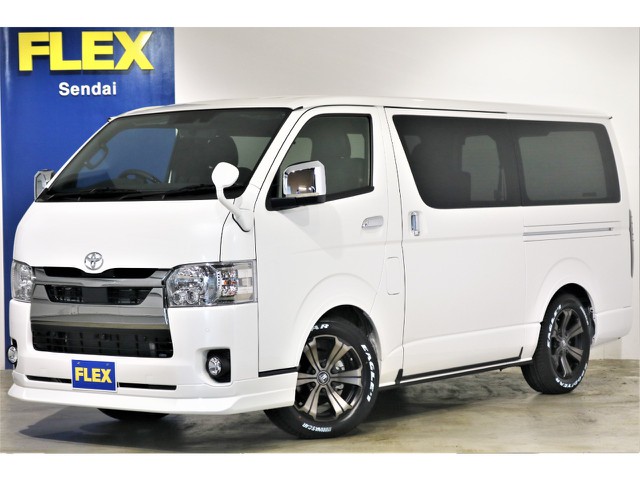 ハイエースバン 2.8 スーパーGL ダークプライムⅡ ロングボディ ディーゼルターボ 4WD パーキングサポート