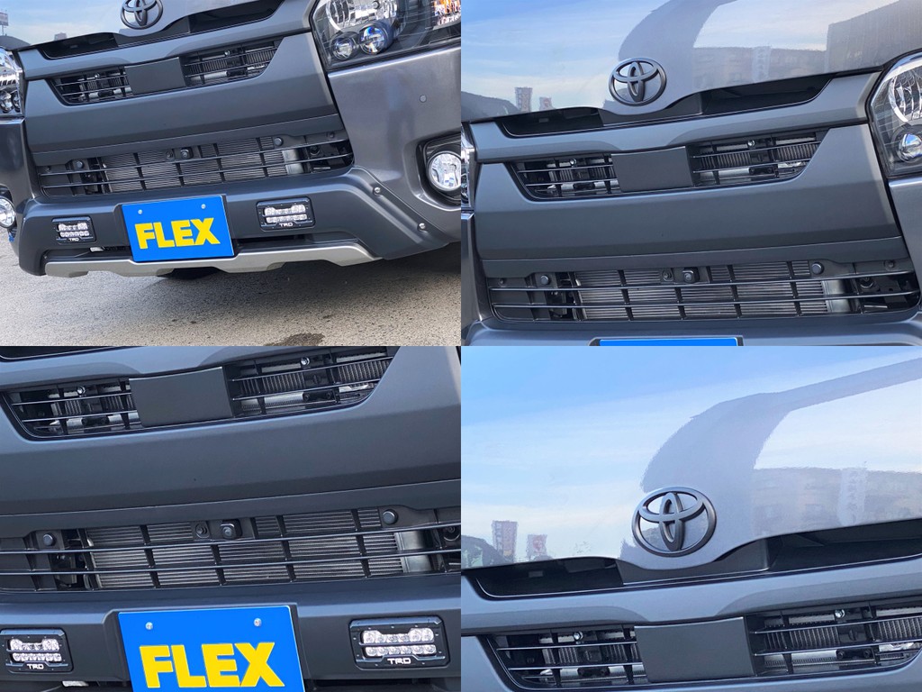 ＴＲＤフロントスポイラーをセット！！フロントカメラやレーダーブレーキ完備！！