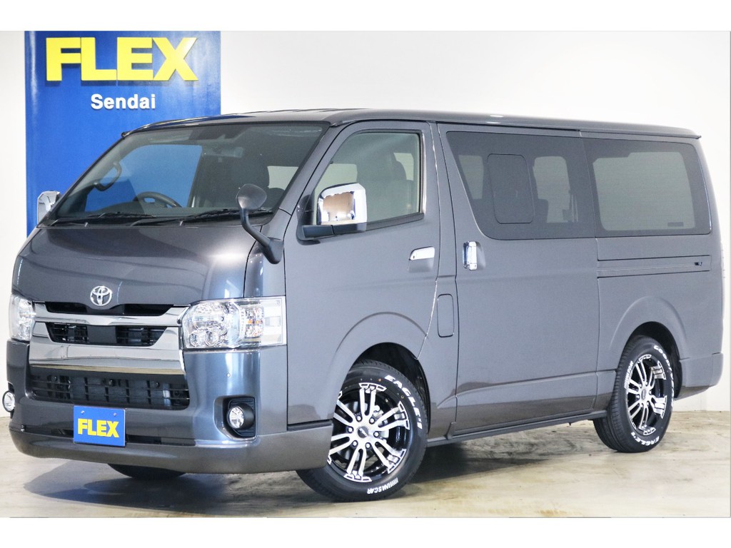 ハイエースバン 2.8 スーパーGL ダークプライムⅡ ロングボディ ディーゼルターボ 4WD パーキングサポート