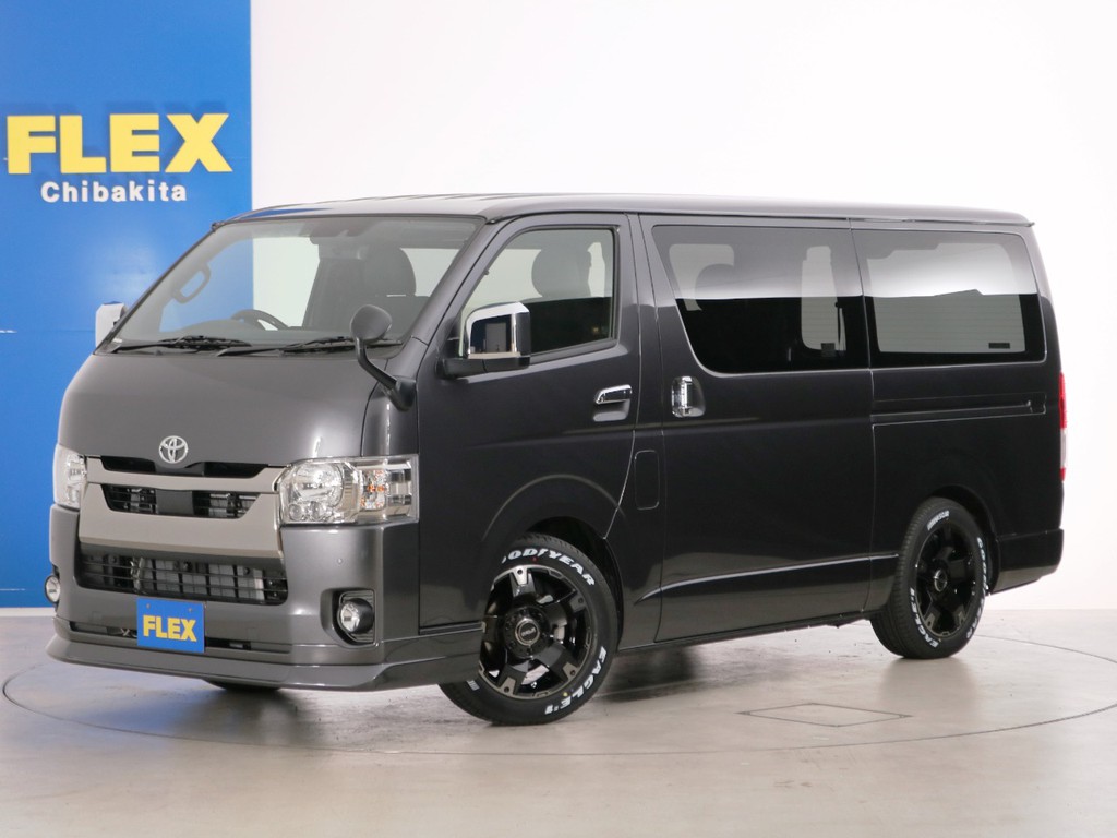 新車未登録　ハイエースバン　Ｓ－ＧＬ　ＤＰⅡ　ガソリン２ＷＤ　ベッドカスタムＰＫＧ！