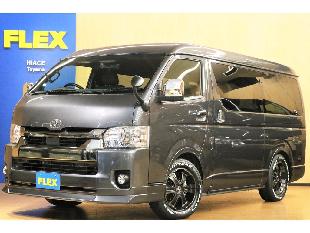 トヨタ ハイエースバン 2 7 スーパーgl ダークプライムii ワイド ミドルルーフ ロングボディ 4wd 価格 419 8万円 富山県 物件番号 中古車の情報 価格 Mota