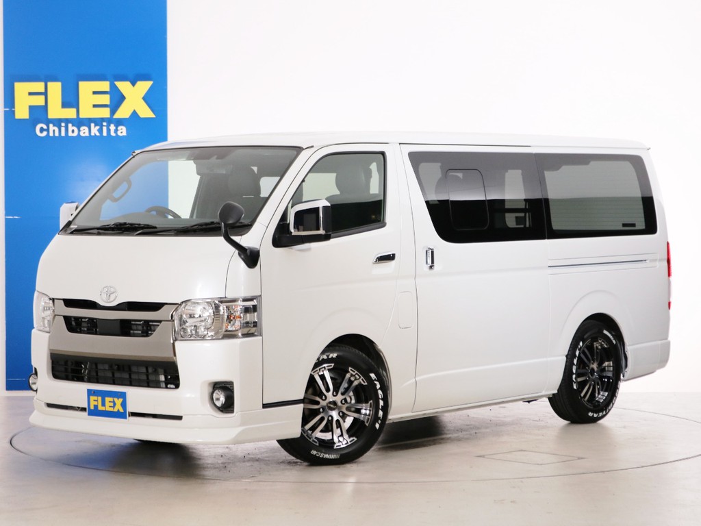新車未登録　ハイエースバン　Ｓ－ＧＬ　ＤＰⅡ　ＤＴ２ＷＤ　ライトカスタムＰＫＧ！