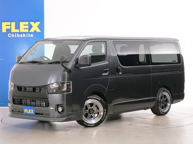 新車未登録　ハイエースバン　Ｓ－ＧＬ　ＤＰⅡ　ＤＴ２ＷＤ　カスタムＰＫＧ！