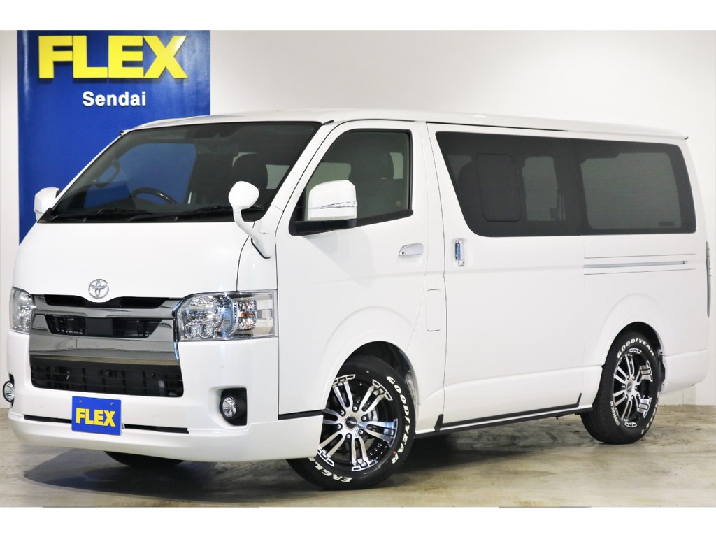 ハイエースバン 2.8 スーパーGL ダークプライムⅡ ロングボディ ディーゼルターボ 4WD パーキングサポート