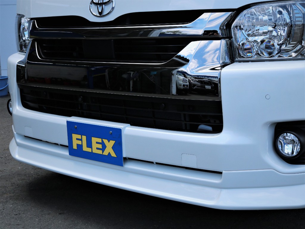 ＦＬＥＸオリジナルデルフィーノラインフロントスポイラー！