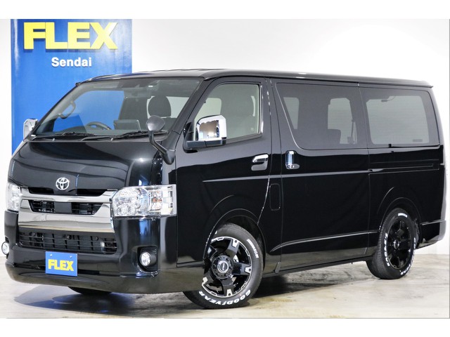 ハイエースバン 2.8クリーンディーゼル 4WD パワースライドドア付き アルパインBIG-X＆連動ドライブレコーダー装着済み！