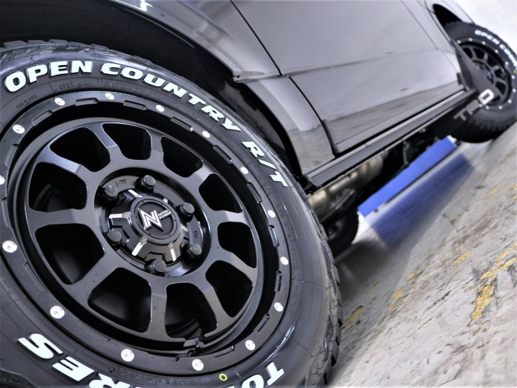 １６inch M10パーシング＆１６inchオープンカントリータイヤ！