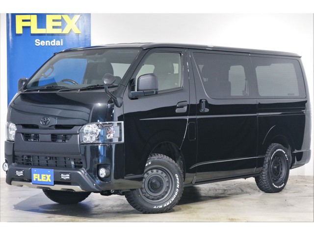 ★　新車　ハイエース　バン　ブラックエディション　オフロードスタイルコンプリート車両　★