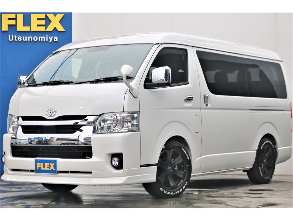 【新車】ハイエースワゴン2.7ＧＬロング　ミドルルーフ内装架装オリジナルＶｅｒ1！！