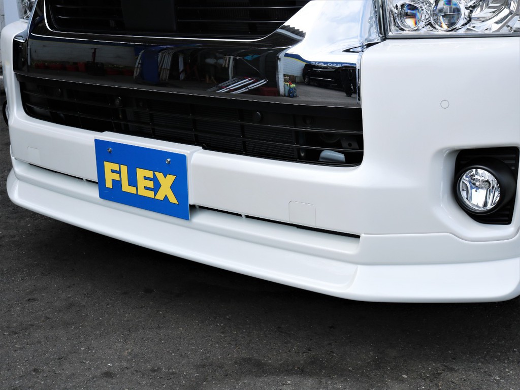 ＦＬＥＸオリジナルデルフィーノラインフロントスポイラー！