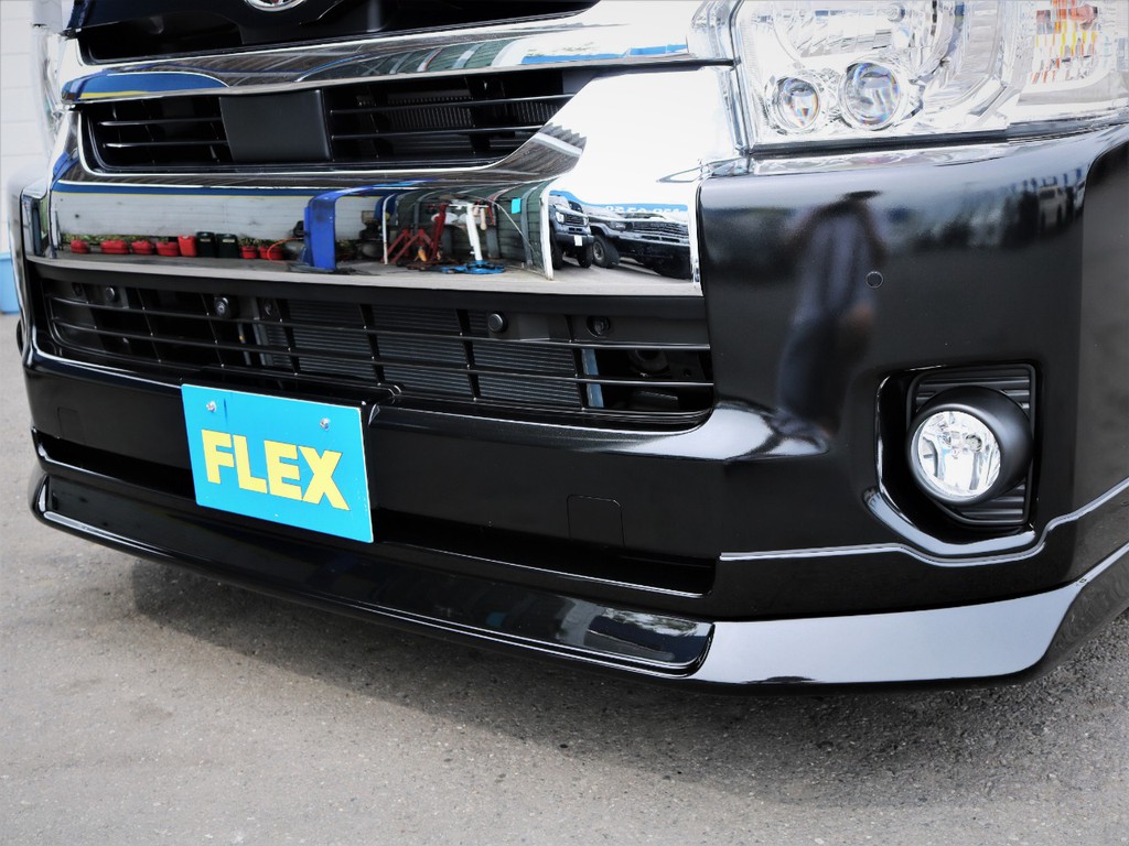 ＦＬＥＸオリジナルデルフィーノラインフロントスポイラー！
