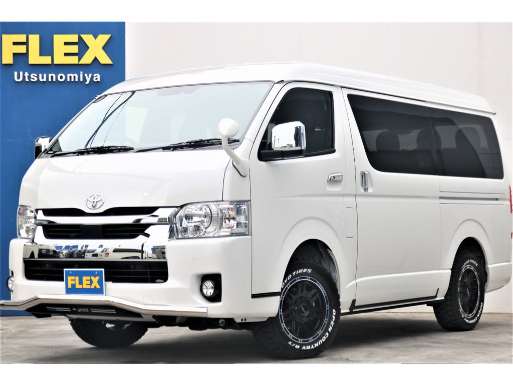 【新車】ハイエースワゴン2.7ＧＬロング　ミドルルーフ４ＷＤオリジナル内装架装Ｖｅｒ１オフロードパッケージ