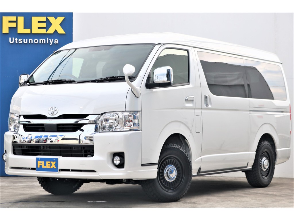 【新車】ハイエースワゴン2.7GLロング　ミドルルーフ4WD寒冷地仕様オリジナル内装架装Ver1
