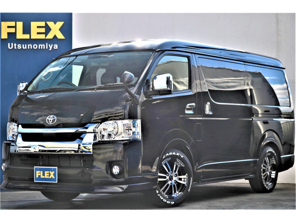 【新車】ハイエースワゴン2.7GLロング4WDミドルルーフ内装架装オリジナルVer1