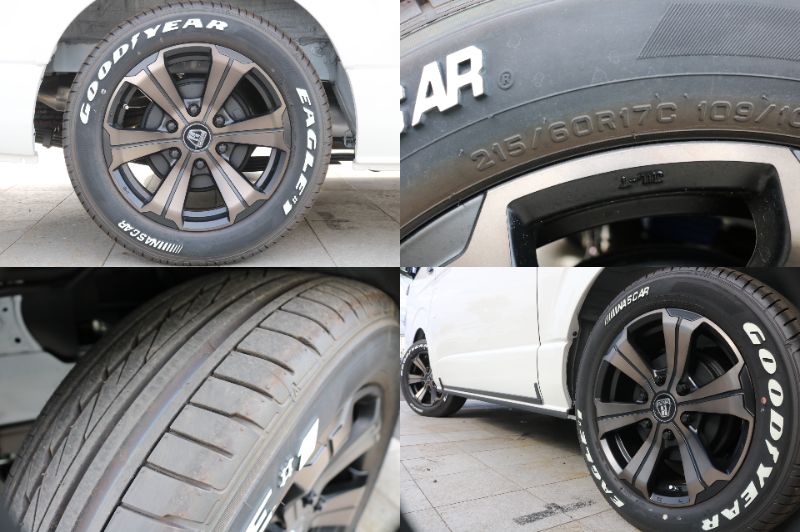 足元にはバルベロ１７インチＡＷ＆ナスカー２１５タイヤをセット！