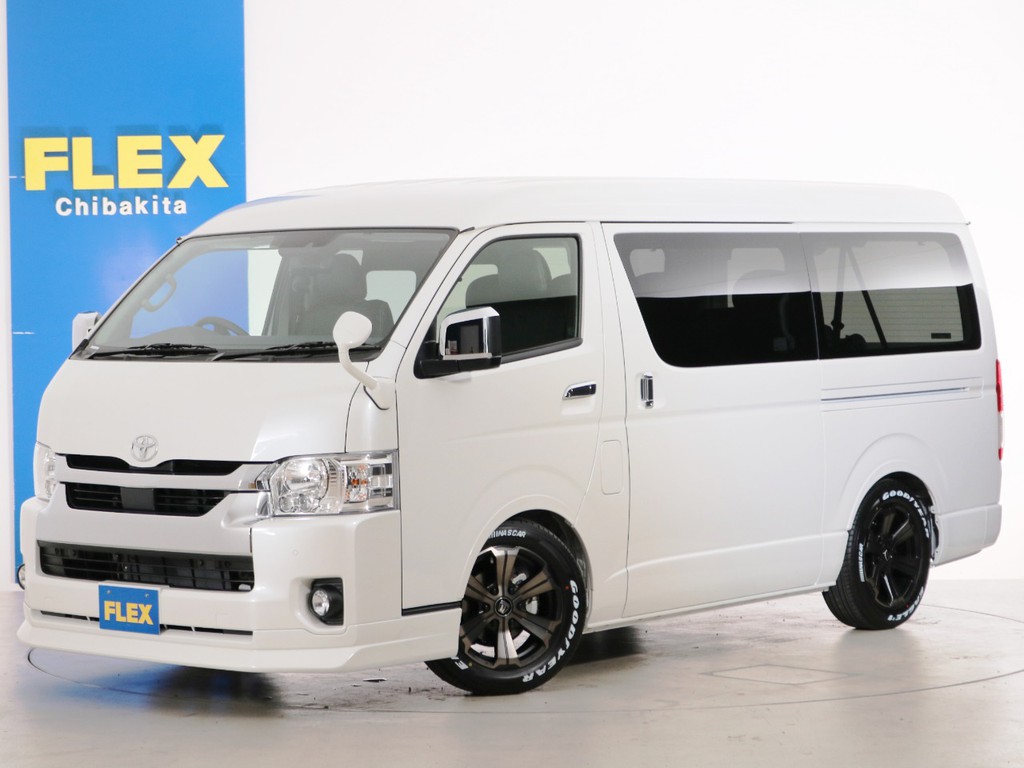 新車未登録　一部改良後　ハイエースワゴンＧＬ　ガソリン２ＷＤ　ＦＬＥＸオリジナル内装アレンジ【Ｖｅｒ５】！