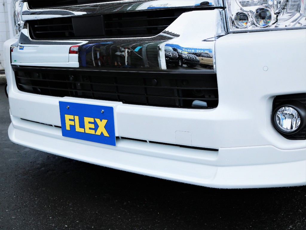 ＦＬＥＸオリジナルデルフィーノラインフロントスポイラー！