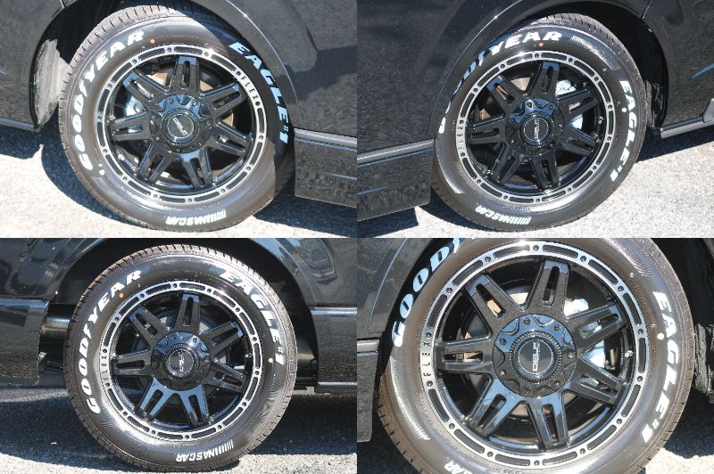 Ｄｅｌｆ０４　１７インチアルミホイール＆グッドイヤー製ナスカータイヤをチョイスしました☆