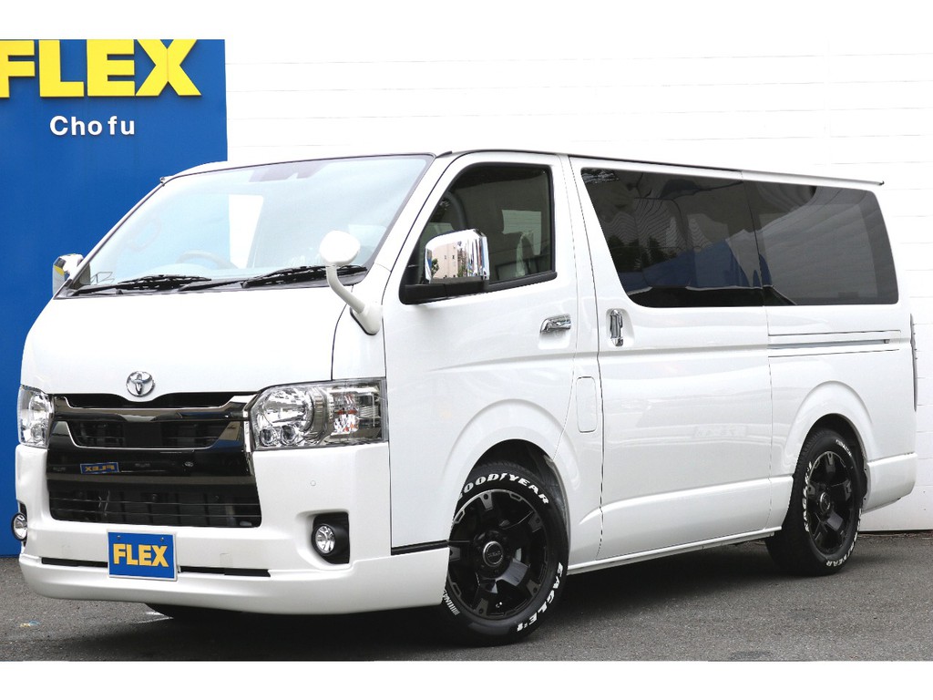 ハイエース調布店０４２４－４０－１１９１までお問い合わせください！新車ハイエースVダークプライムⅡ２０００ｃｃガソリン車！床張りパッケージ！