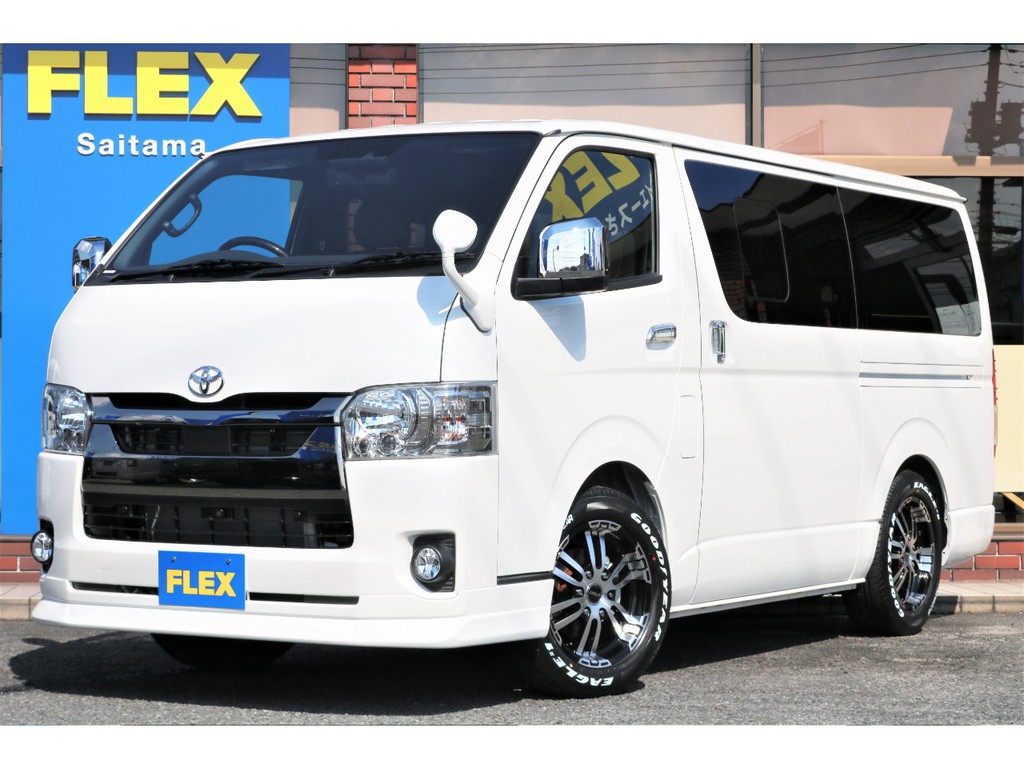 ☆新車ハイエースバンＤＡＲＫＰＬＩＭＥⅡナビ＆ベッドパッケージ☆