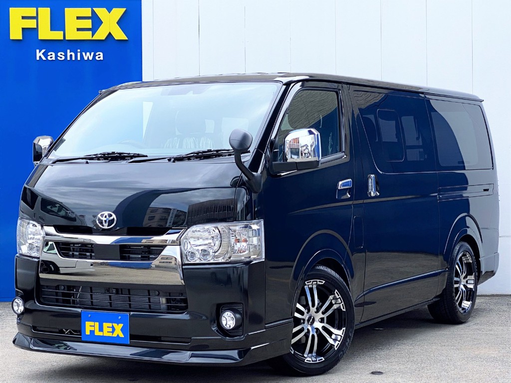 新車ハイエース スーパーＧＬ ダークプライムⅡ ２８００ディーゼルターボ ナビパッケージが入庫しました！！