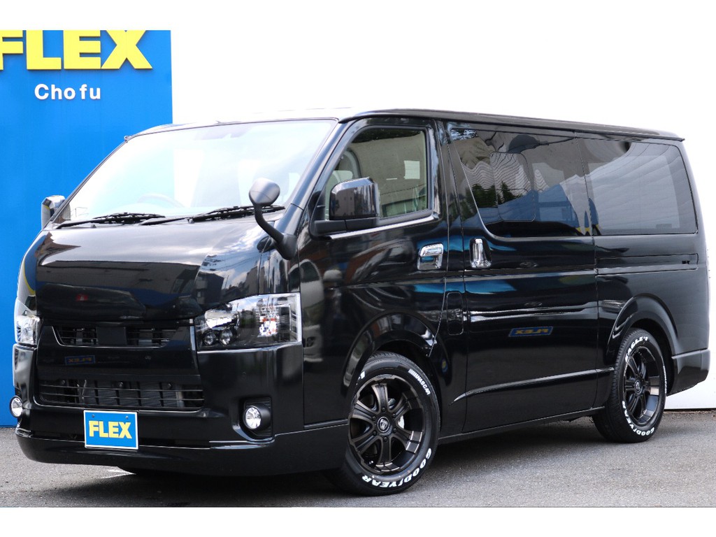 ハイエース調布店０４２４－４０－１１９１までお問い合わせください！新車ハイエースVダークプライムⅡ２８００ｃｃディーゼルターボ２WD！